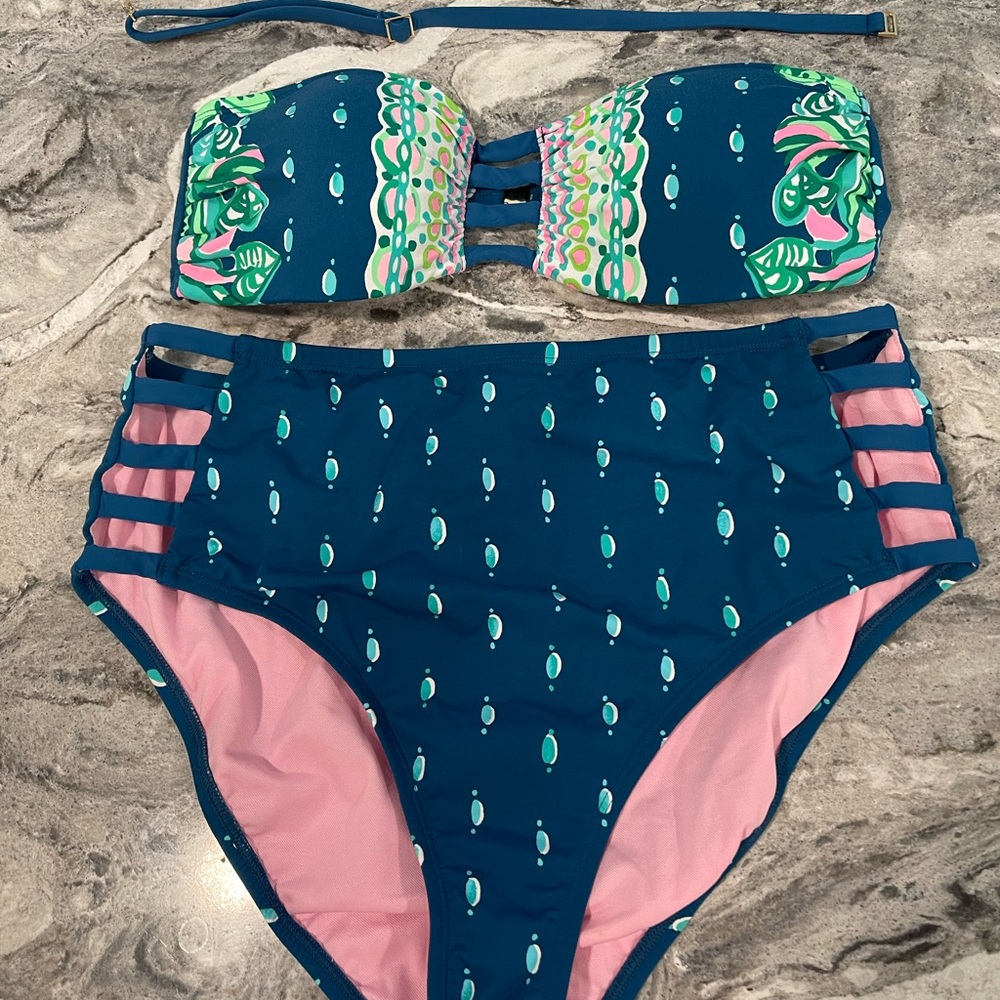 Lily Pulitzer bathing suit set